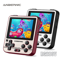 ANBERNIC RG280V Retro Games 16G/64G-5000 Games 2.8Inch IPS Screen Retro Portable Mini Handheld Game Console Children's Gift 280V