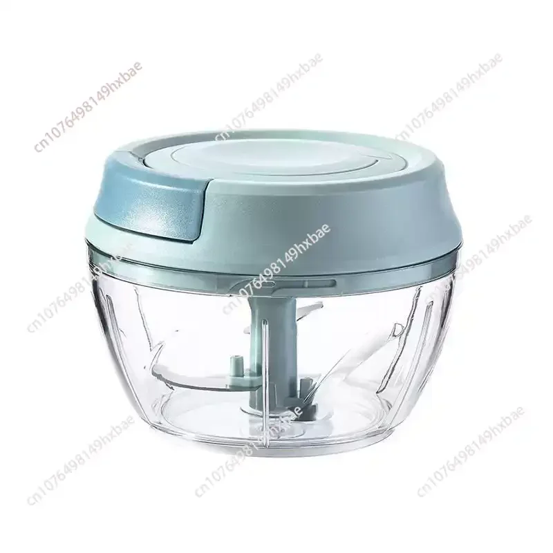 160/500/1000ML Manual Meat Mincer Chopper Rotate Garlic Press Crusher Vegetable Onion Cutter Kitchen Cooking Accessories