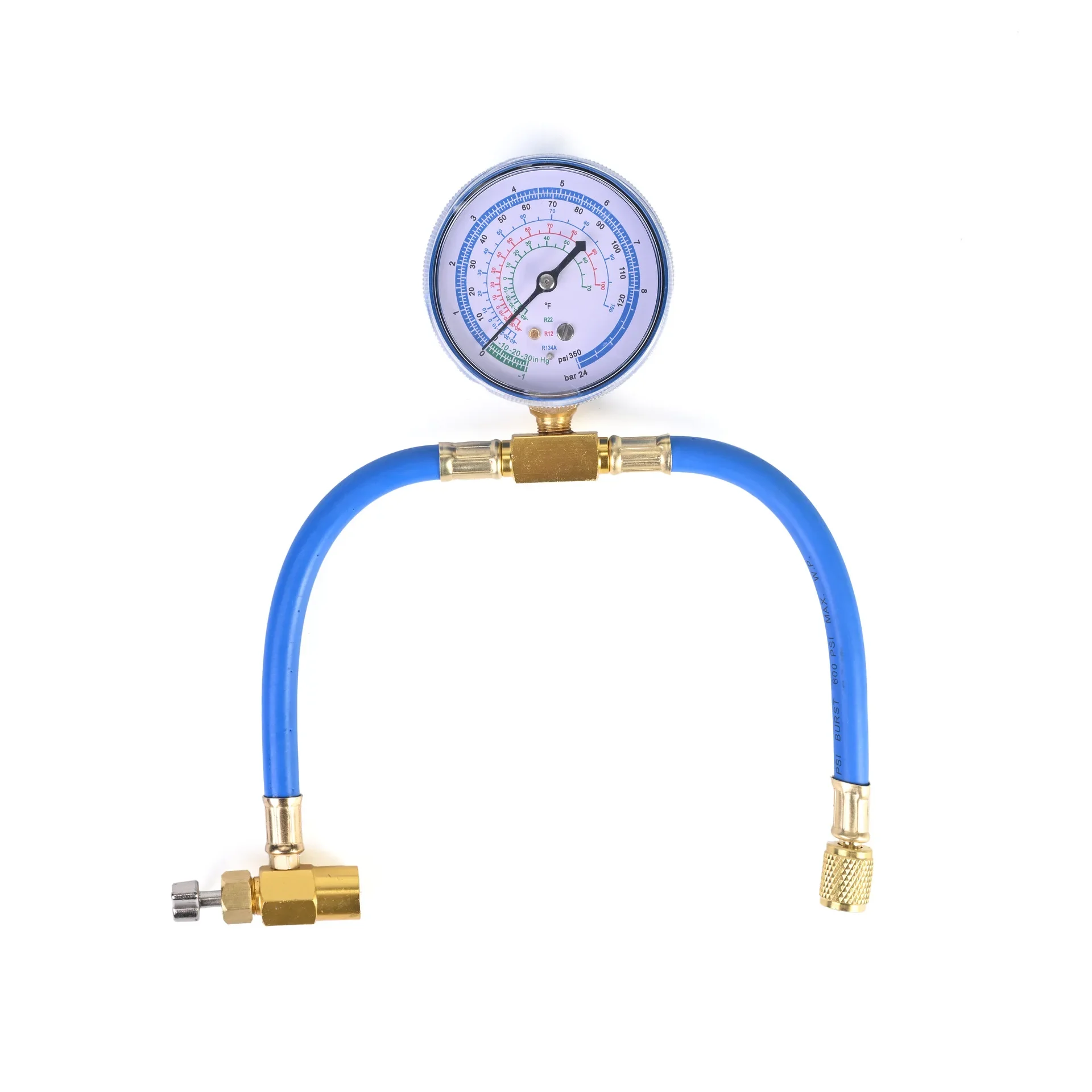 Multi-specification automotive air conditioner refrigerant, snow refrigerant meter, fluoride supplementary filling tube