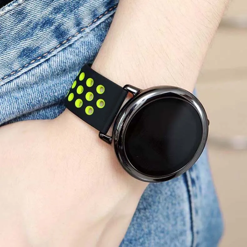20mm For Samsung Galaxy watch 7/6/5 Pro/4/4 Classic 46mm 40mm/44 22mm Silicone Sport bracelet huawei watch gt 5/5 pro 46mm Strap image 4