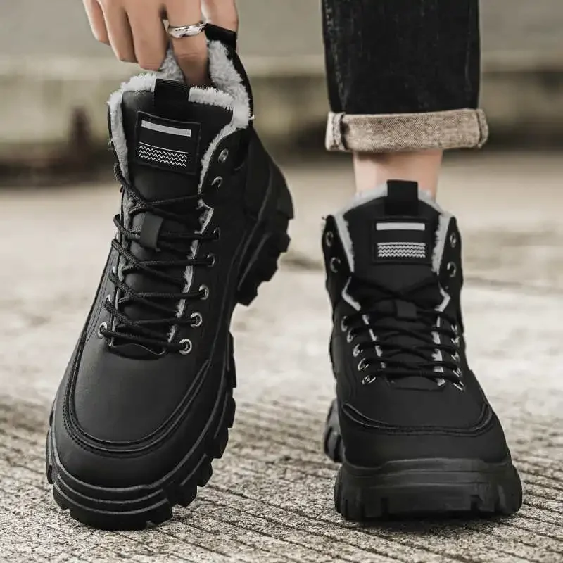 

Cold-proof Snow Boot Men's Walking Sneakers Rock Shoes Climbing Shoes Hiking Man Sports Top Quality Shuse Sneachers Donna