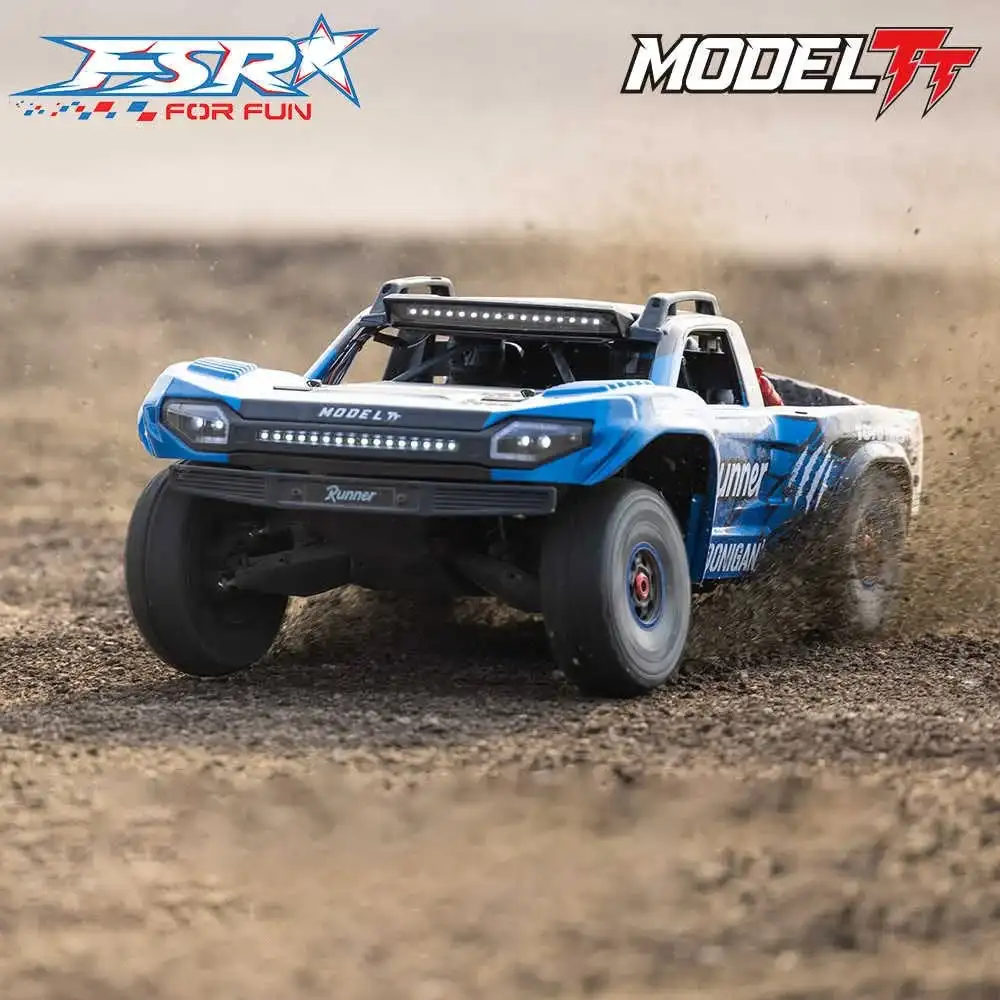 FSR MODEL TT 6S 8S Brushless 1/7 Scale RC Electric Remote Control Model Car Desert Truck RTR 4WD for Adults Children Gift