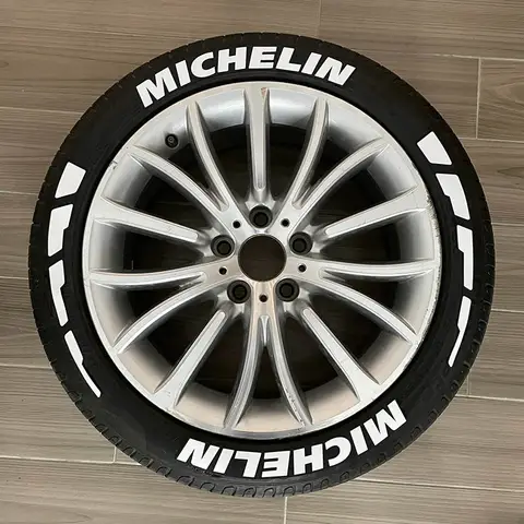 10 best sales tyre sticker - №3
