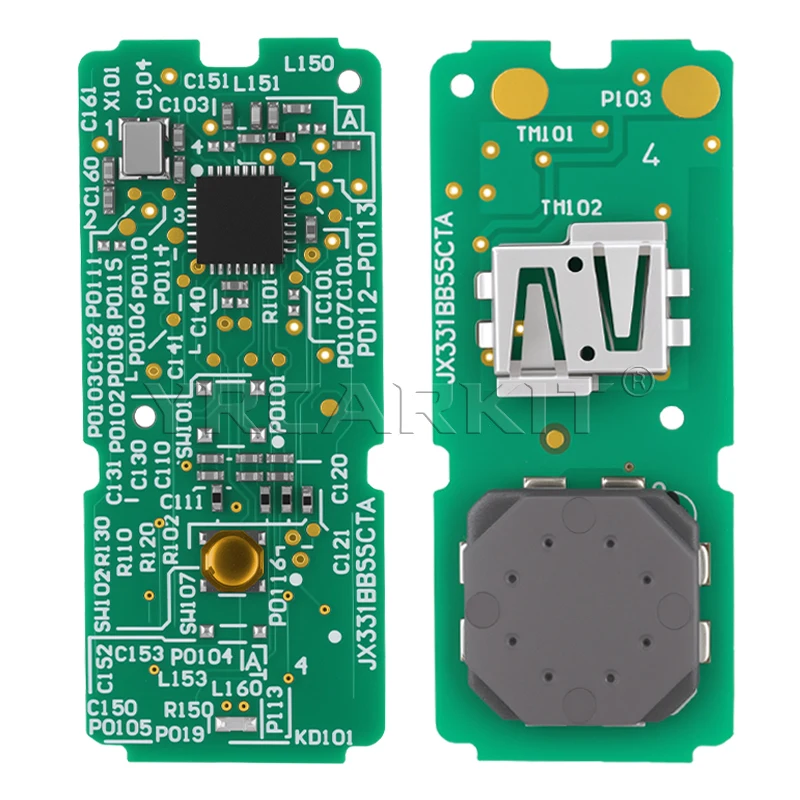 Smart Key Motorcycle Remote Control Key 315/433.92MHz ID49 Chip For Yamaha XMAX XMAX300 NVX NVX155 AEROX JAUNS QBIX Scooter Car
