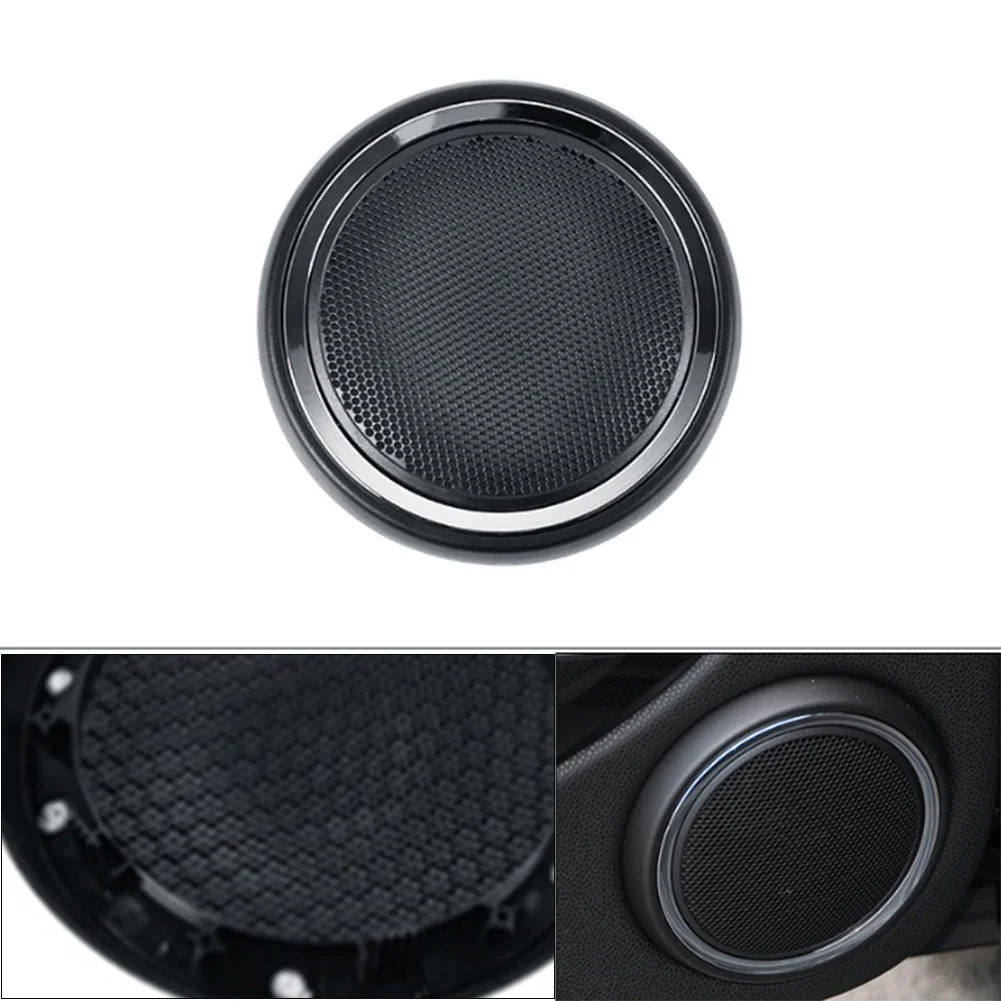 Stylish ABS Front Door Speaker Cover Grille for Mini Cooper R56 51412753333 51412756567 Heat Management Feature