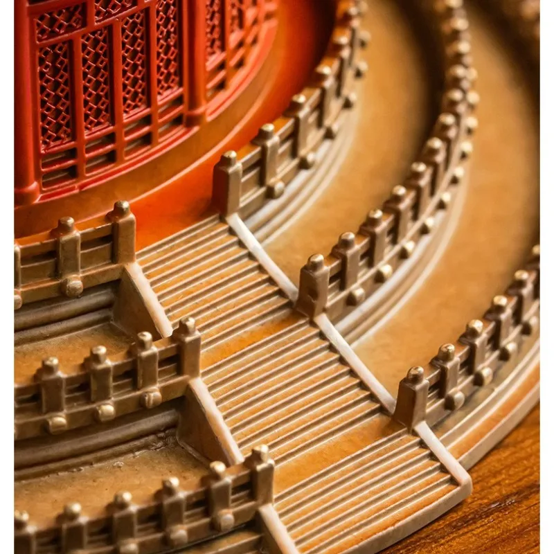 Temple of Heaven Prayer Hall Copper Incense Burner Retro Household Indoor Cooker Incense Burner Ornament