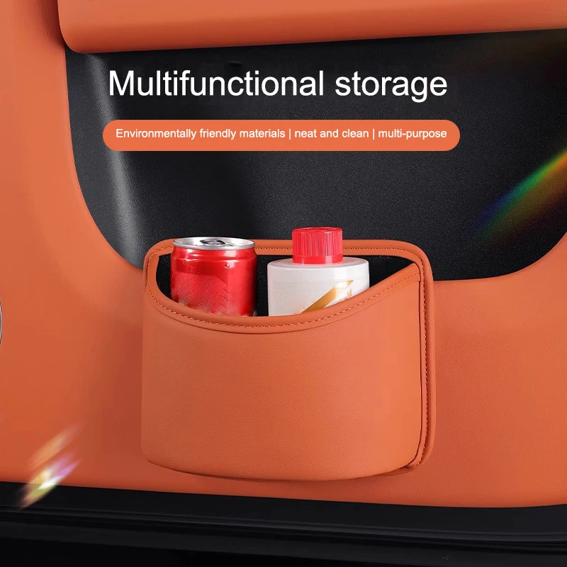 

1 шт., универсальный автомобильный дверной держатель для чашки, задний зажим, дизайнерская стойка для напитков, корзина для хранения автомобильного сиденья, коробка для чашки с водой, карман-органайзер