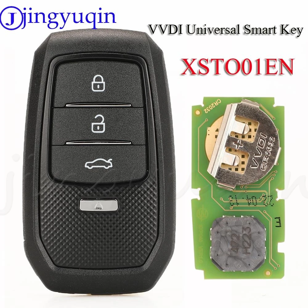 

Jingyuqin Xhorse XSTO01EN Universal VVDI XM38 Proximity Smart Key For Toyota Lexus Subaru 4D 8A 4A Support Lost Rewrite Upgrade