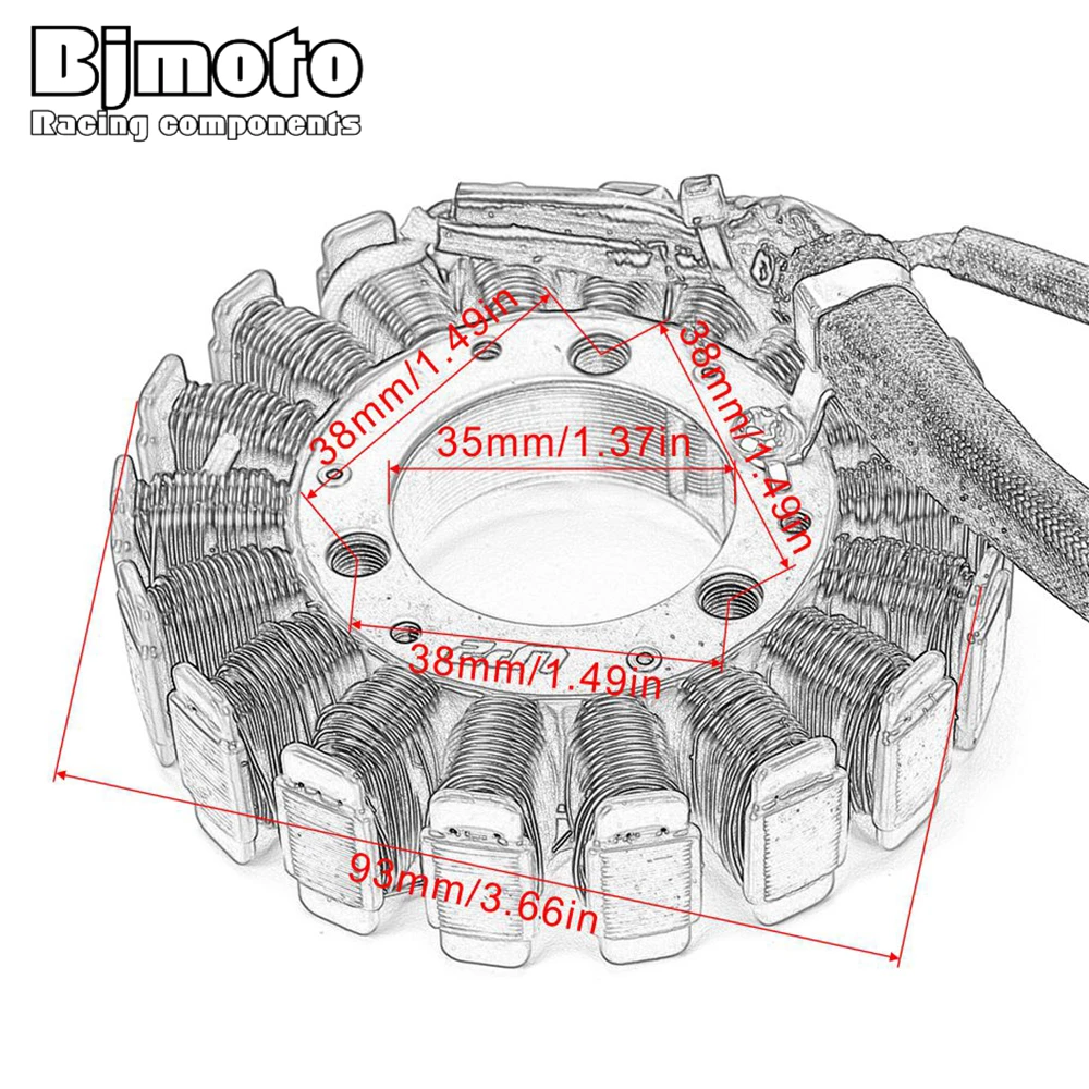 DRZ400 DRZ 400 2019 2018 Engine Stator Coil+Voltage Regulator rectifier For Suzuki DRZ400 DR-Z400 E S M 2000-2019 With Gasket