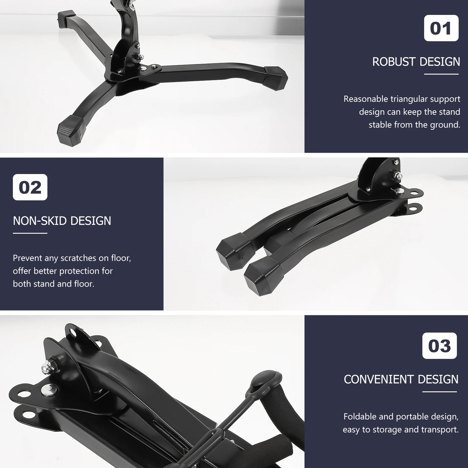 

Accessories Saxophone Stand Travel Folding Metal Portable Foldable Holder Bracket