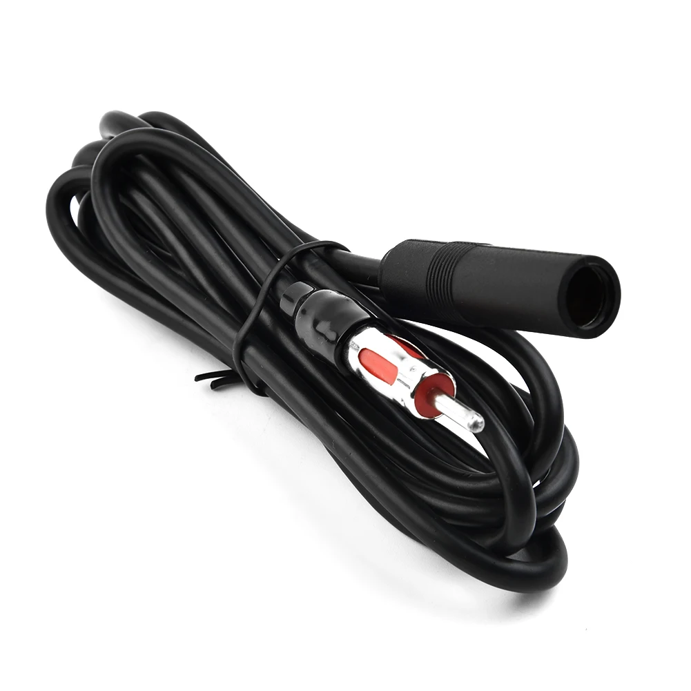 

Male To Female Antenna Car Extension Cord Black Auto Radio Universal 180cm High Quality Latest 2018 Stock Cheap