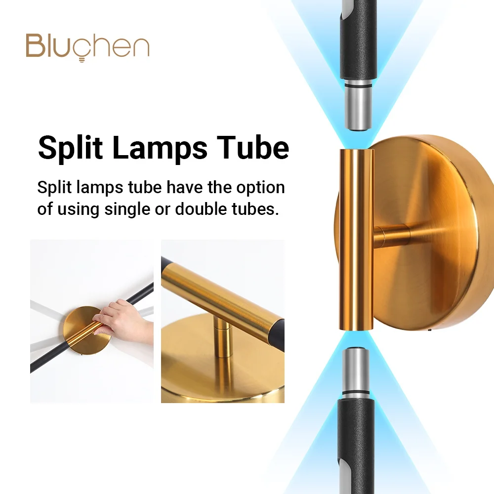 قابلة للشحن وحدة إضاءة LED جداريّة مصباح 4400mAh 16H عن بعد عكس الضوء المغناطيسي و جدار جبل قضبان قابلة للفصل USB نوع-C إضاءة داخلية المنزل #3