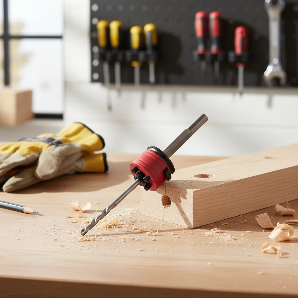 

Versatile Hexagon Shank Quick-Release Hole Cutter For Metal Drywall Fast Installation Hole Drill Bit Hole Distance Connector