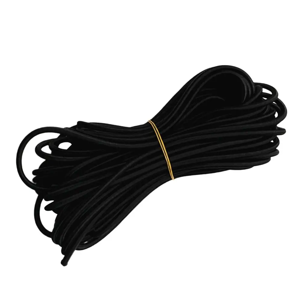 Multifunctional Strong Rubber Elastic Shock Cord Rope 5mm for Camping Tools Accessories