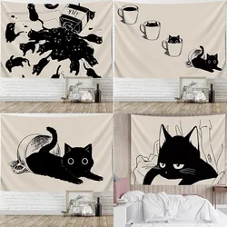 Ins Style Hanging Cloth Cute Wall Decoration Tapestry Home Living Room Tapestry