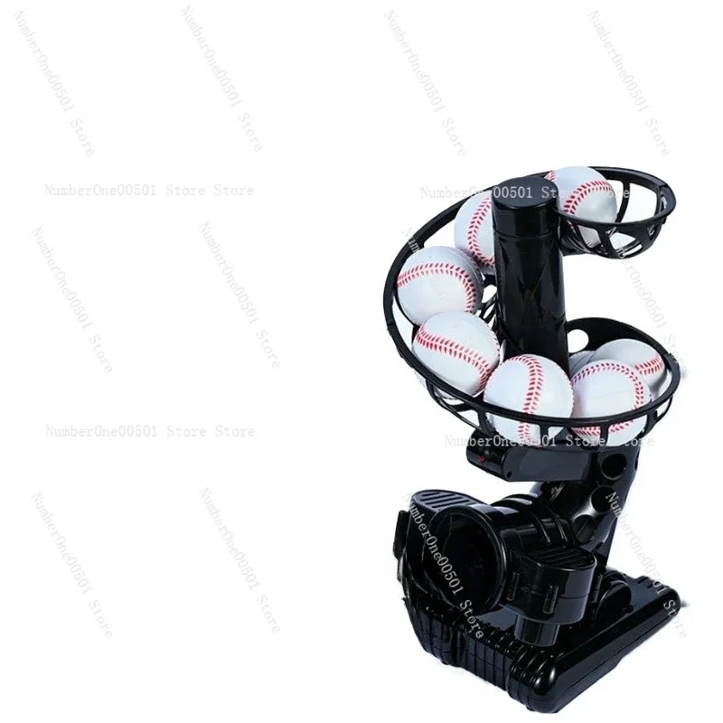 Baseball Pitching Machine Automatic Ball Thrower Portable for Beginners  Backyard Practice