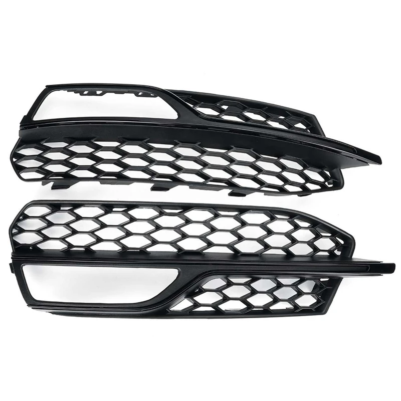 8V3807681 8V3807682 Bumper Fog Light Grille Fog Light Frame Mesh Lower Mesh Car For 13-16 Year Old  A3 Sport S3