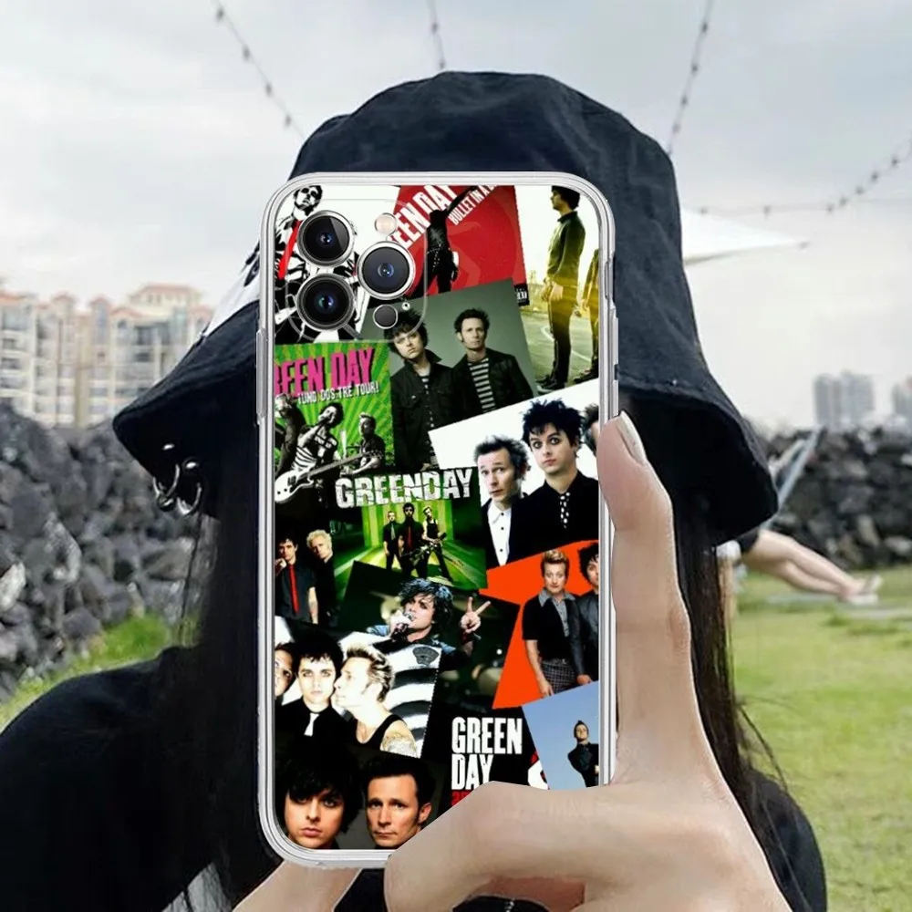 Green Day Phone Case For iPhone 14 13 12 Mini 11 Pro XS Max X XR SE 6 7 8 Plus Soft Silicone Cover