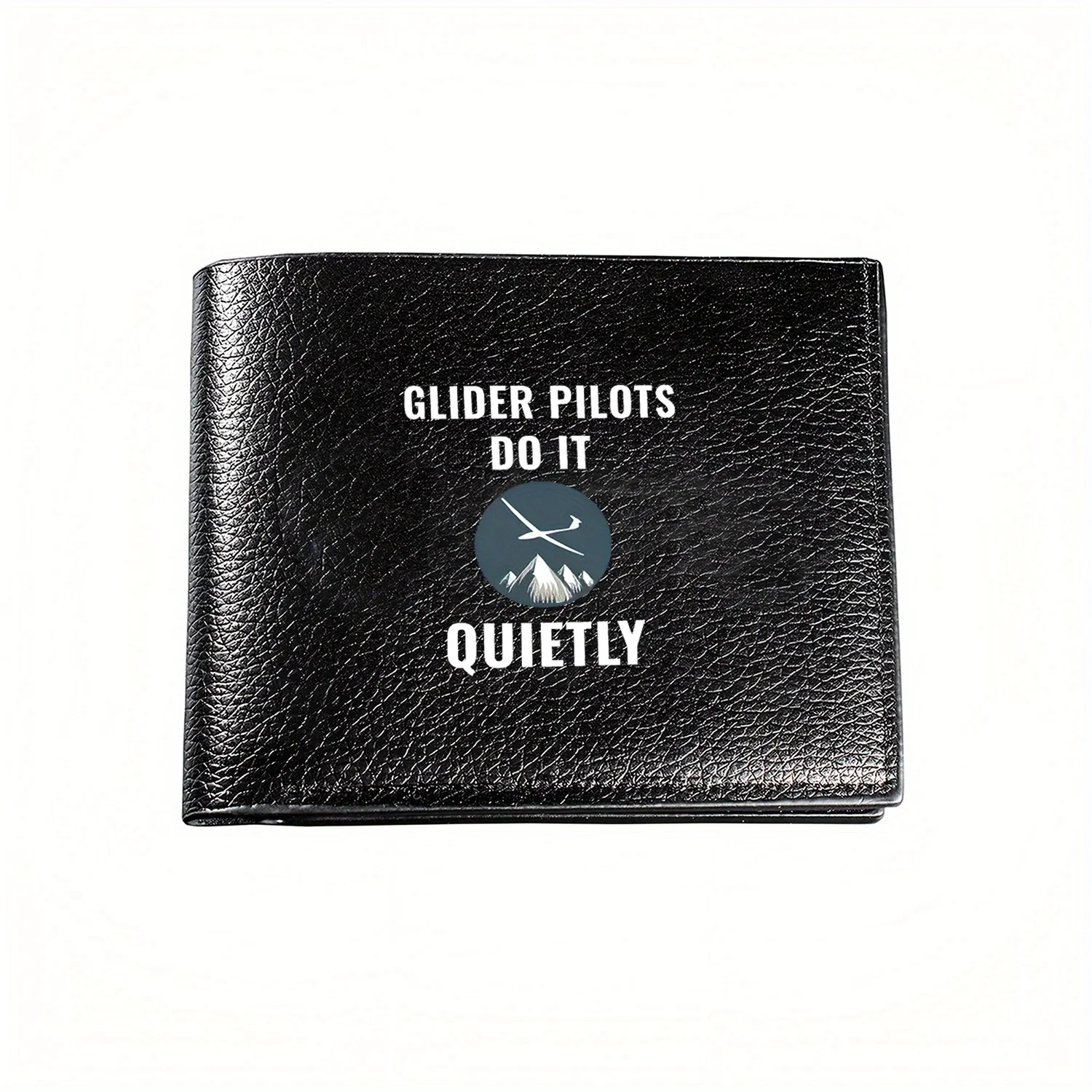 

Glider Pilots Do It Quietly Business Мужской повседневный элегантный простой практичный качественный кошелек Стильный принт Графический креативный Крис