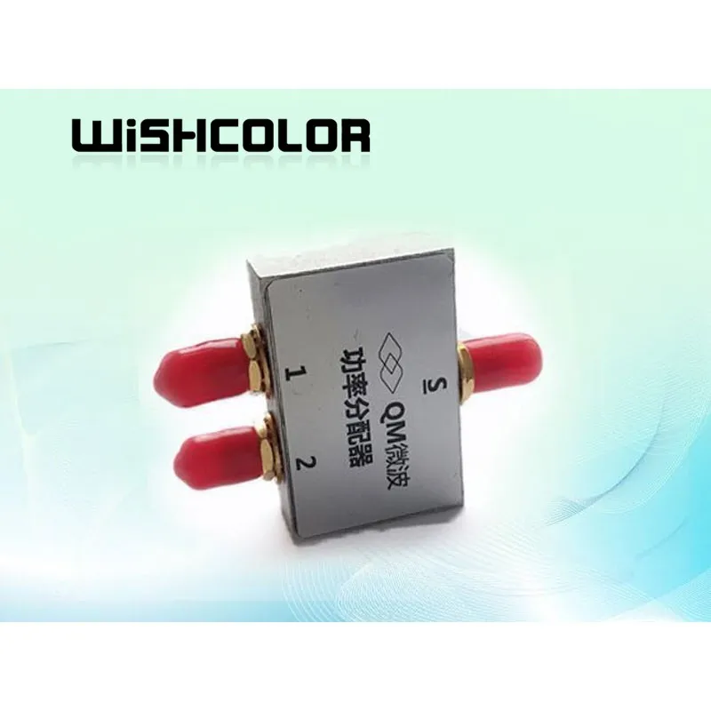 

Wishcolor DC-500MHz 2-Way RF Power Divider RF Power Combiner 433M VHF UHF RF Power Splitter w/ High Isolation