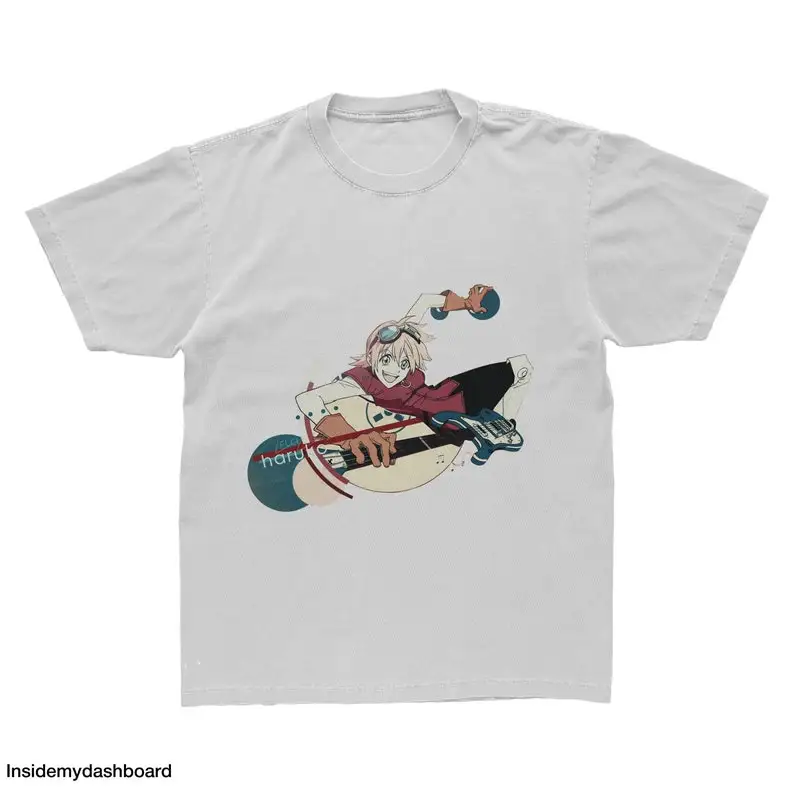 FLCL Haruko Abstract, Fooly Cooly, FLCL Tee, Furi Kuri Anime Shirt, FLCL Manga T-Shirt