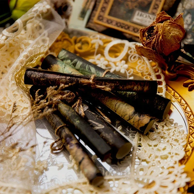 50 ورقة من الورق الزخرفي DIY تحت عنوان الغابات، مصنوعة من الورق، لسجلات القصاصات والألغاز والحرف اليدوية والتعبير الإبداعي