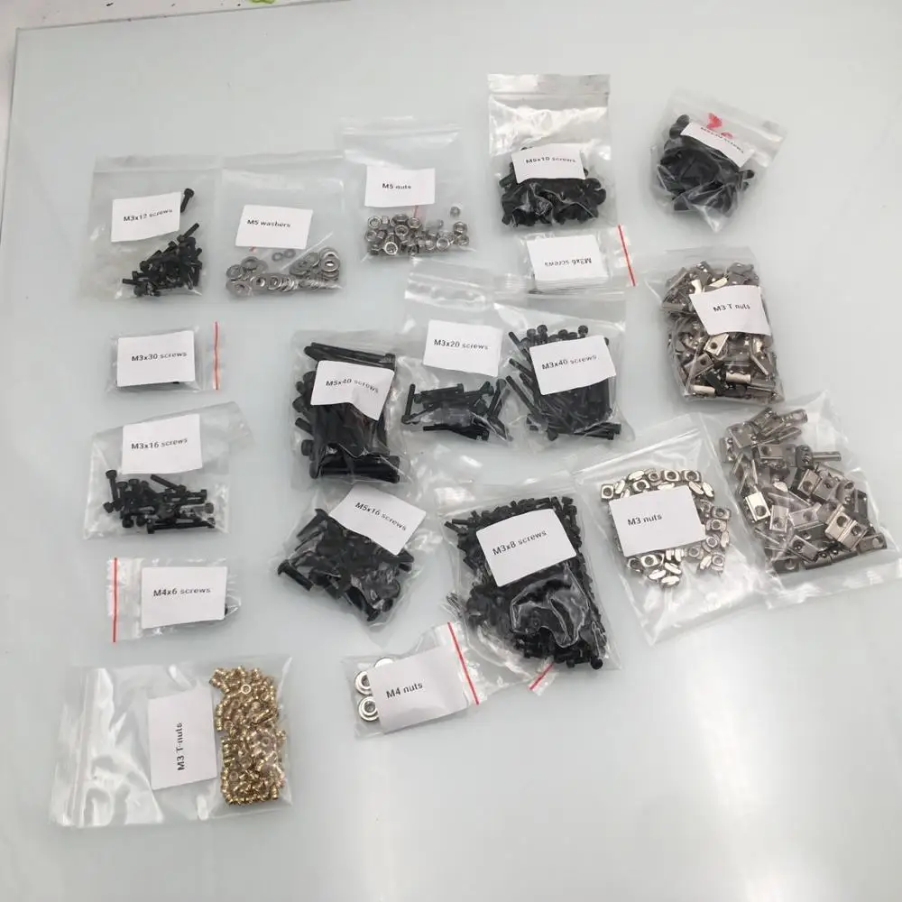 

3D Printer V2.4 R1/R2 DIY Project Fasteners Screws Nuts Full Kit Voron 2.4 3D Printer Screws Full Kit For Voron V2.4 parts