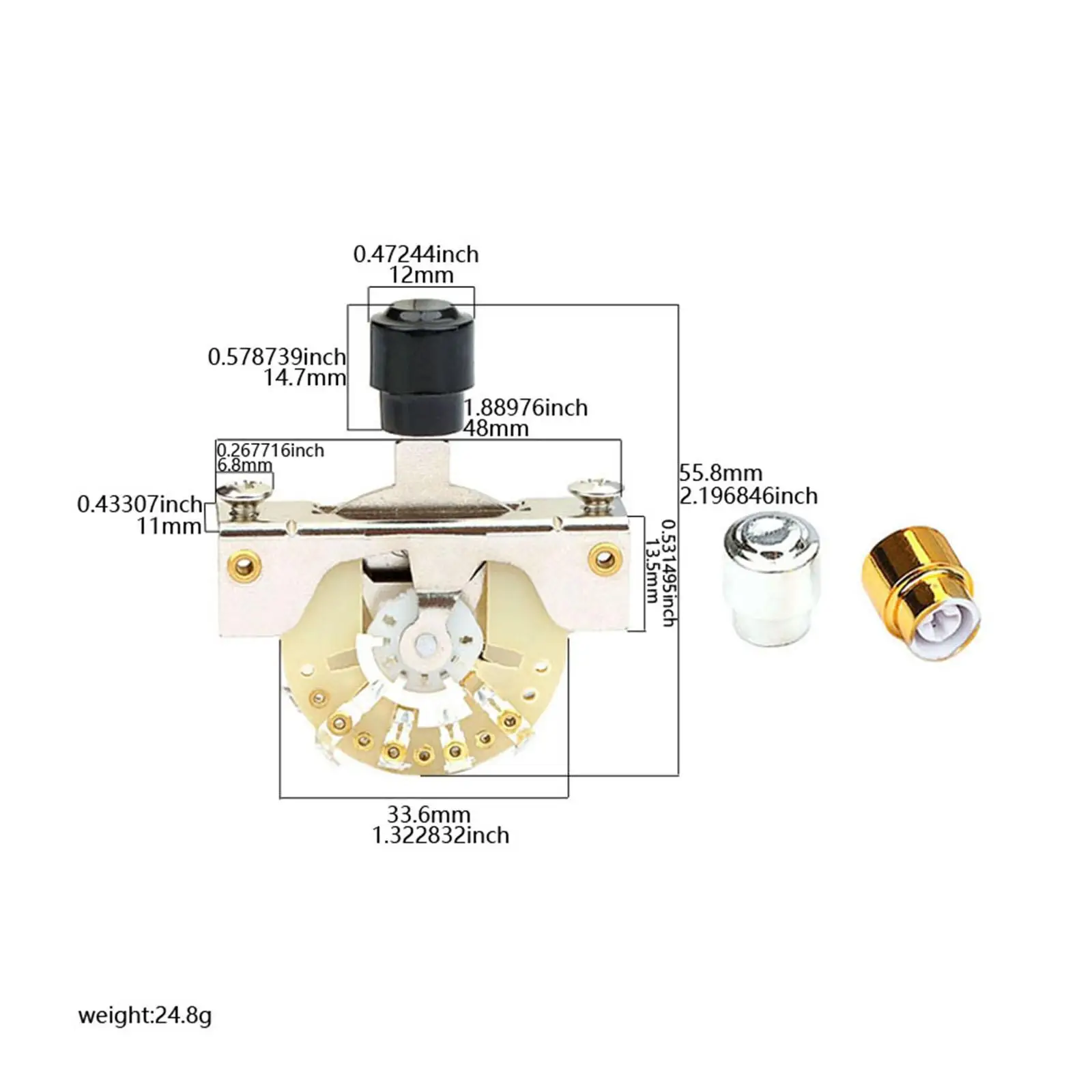 กีตาร์ไฟฟ้า Pickup Selector SWITCH อะไหล่กีตาร์ไฟฟ้าอุปกรณ์เครื่องมือ