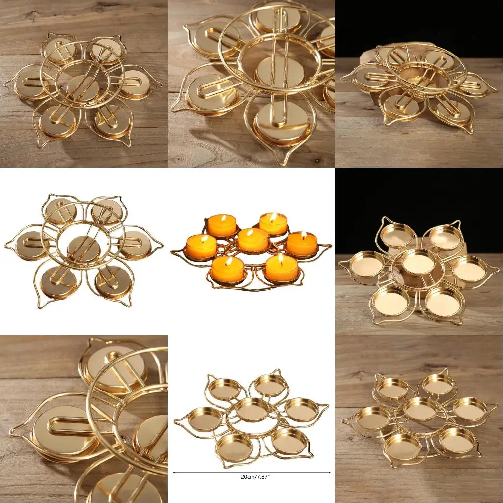 Plum Butter Lamp Holder Evergreen Lotus 7 Capsules