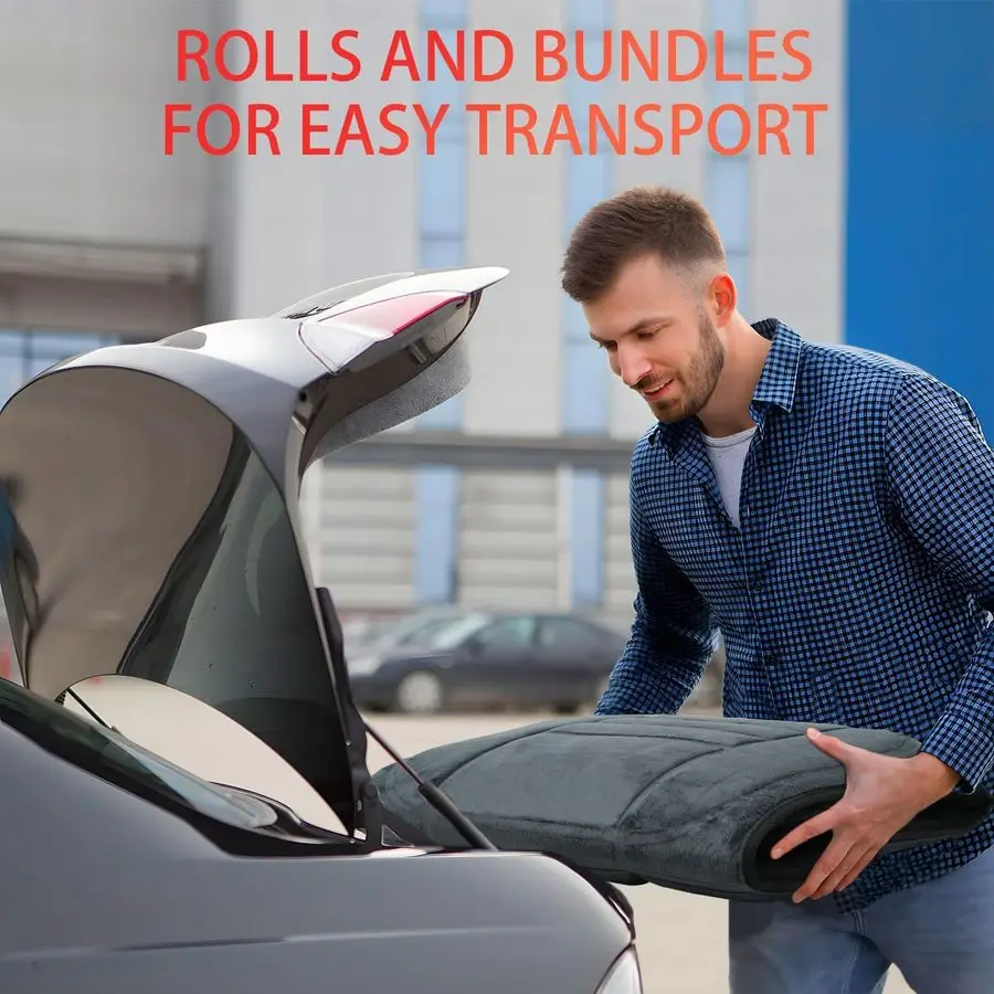 Pad, Back Massager with Heat and 10 Vibrating Motors for Pain Relief, Body Massage for Back, Lumbar,Leg, Gifts for Men Women, Lo