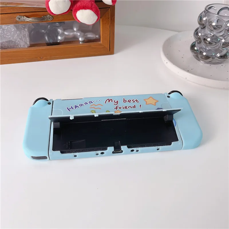 Disney Toy Story Alien Case Dock Station Cover Protective Shell for Nintendo Switch Oled NS Console Crystal Protector Skin