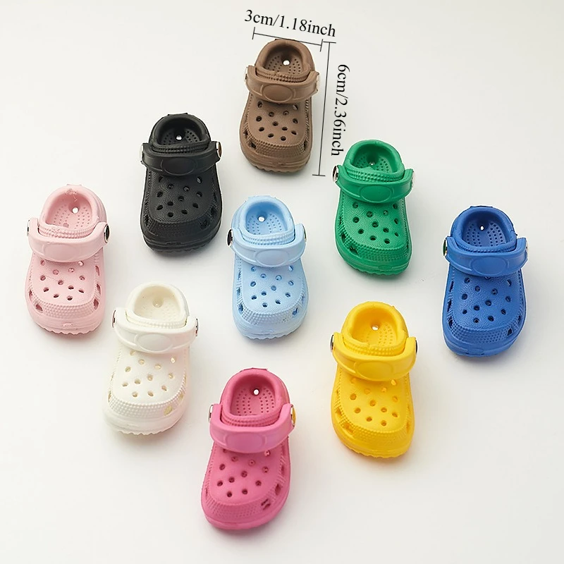 PVC Shoe Charms for Clog Sandals Slides Cute Clog Design Shoe Buckles DIY Funny Shoe Accessories Party Gifts for Women Men image 6