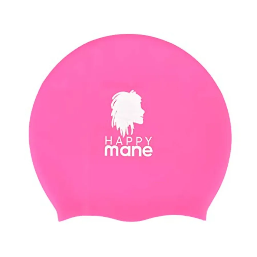 Silicone Swim Cap for Braids and Dreadlocks - Keeps Your Hair Dry While Swimming and Bathing Long Hair, Extensions, and Curly H