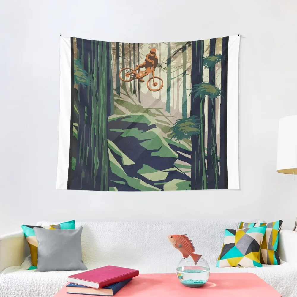 

MY THERAPY: Mountain Bike! Tapestry Custom Wall Decor Hanging Bedroom Decorations Decor For Bedroom Tapestry