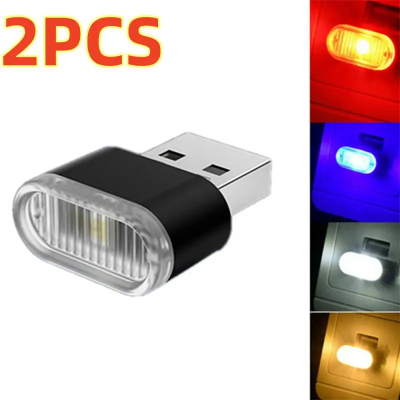 Camping Light Mini USB LED Outdoor Portable Lights Emergency Lighting Car Interior Neon Decorative Lamp Universal PC Lantern