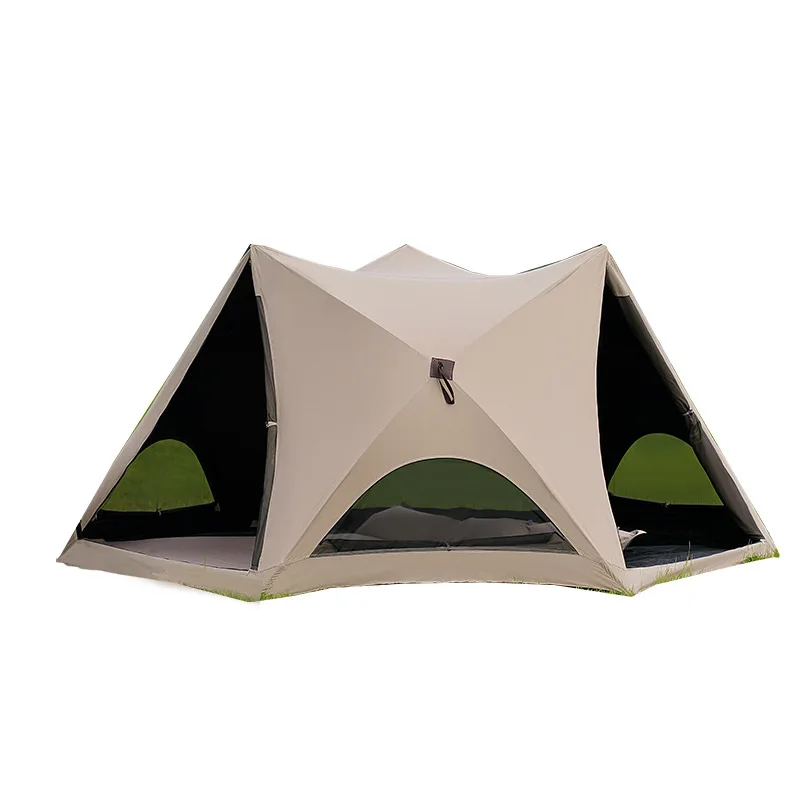 

Seaside, beach park, quick open tent outdoor
