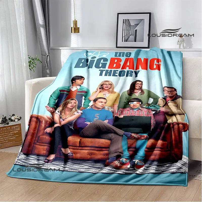 The Big Bang Theory blanket children warm blanket flannel soft and comfortable home travel bed blankets birthday gift