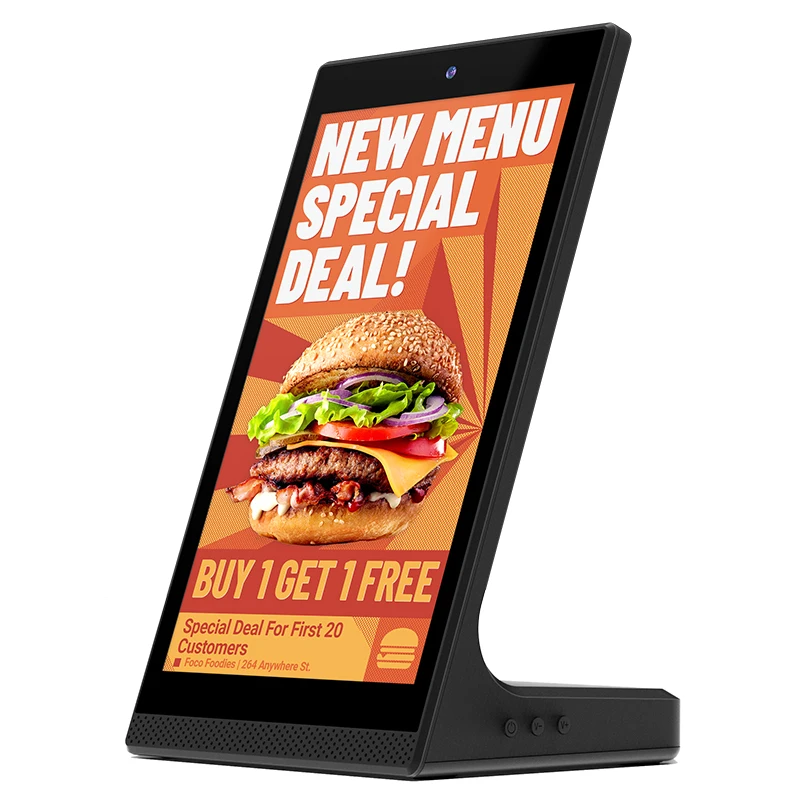 2025 New Arrival Tablet Stand RK3562 Quad Core Android 13/15/ Linux AIO Touch Screen Tablet Table Stand