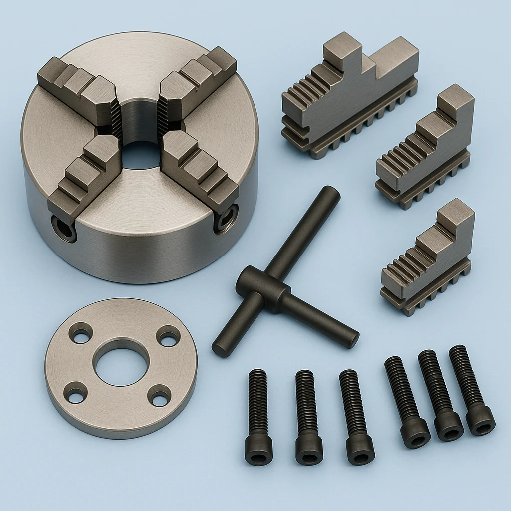 OEM Custom Autocenter 3 Jaw Milling Machine Lathe Chuck Neumatic Pneumatic 198x9mm Collet
