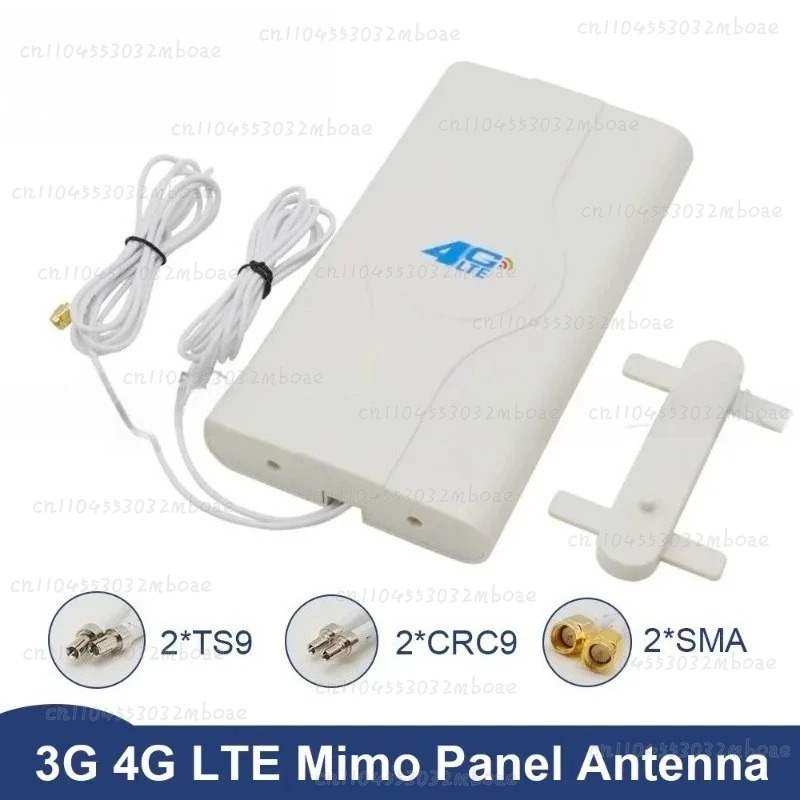 Dual Polarized Indoor Panel Antenna 800-2700MHz 44dBi Signal Booster Antenna With Connect Cable