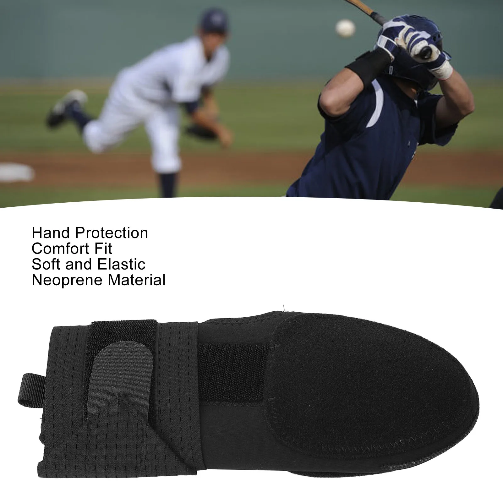 Adult Baseball Sliding Mitt Hand Protection Softball Sliding Glove Protective Sports Accessories Black Right Hand