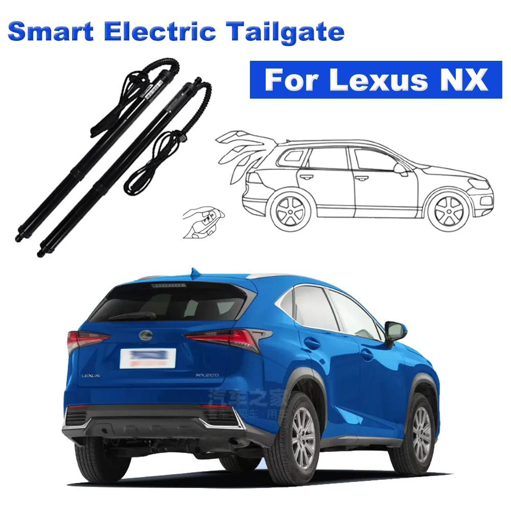 For Lexus NX200 NX 200 2015-2024 Car Accessories Automatic Electric Tailgate Trunk Lids Power Lift Remote Foot Kick Sensor