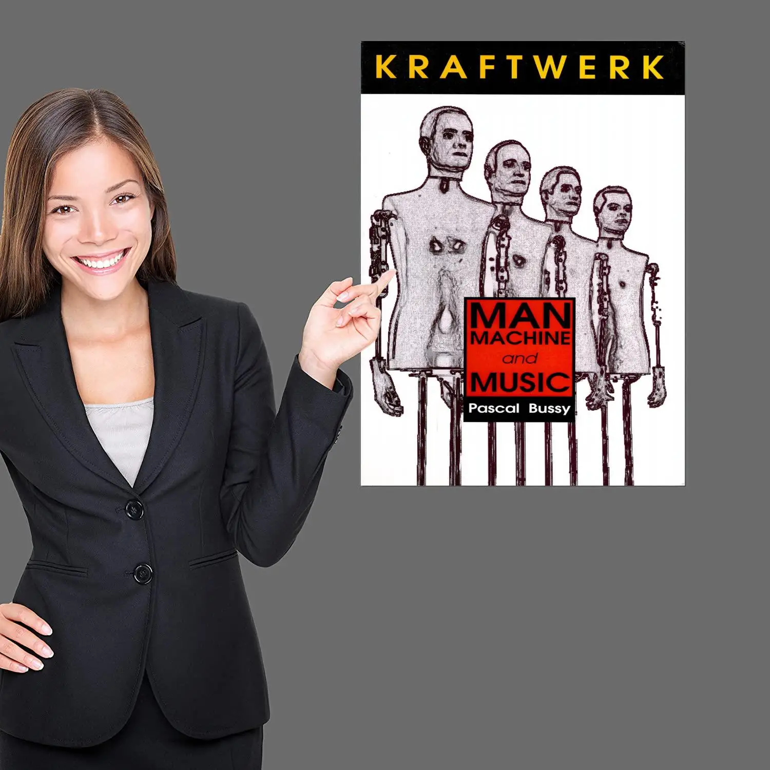 Kraftwerk Poster Painting 24x36 Wall Art Canvas Posters Personalized Gift Modern Family bedroom Decoration Art Poster