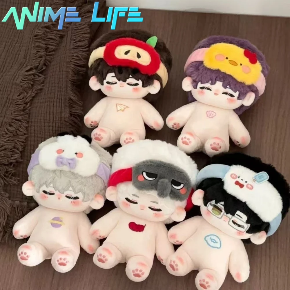 

Плюшевая игрушка Love and Deepspace: Ксавье, Зейн, Рафаэль, Сайлус, Калеб, Сплюш (20 см), кукла-игрушка с плюшевым телом и съемной маской для глаз