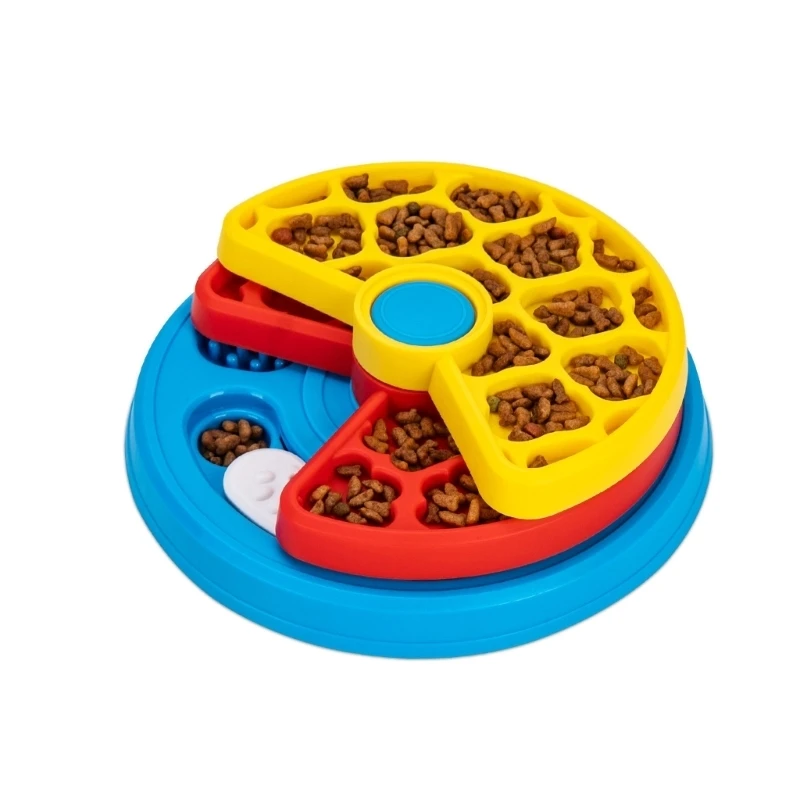 U2JC Neat Turning Canine Bowl constructed From Secure Synthetic Substance