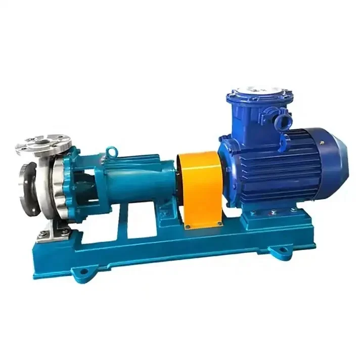 IH series horizontal centrifugal pump single stage end suction pump stainless steel chemical pump