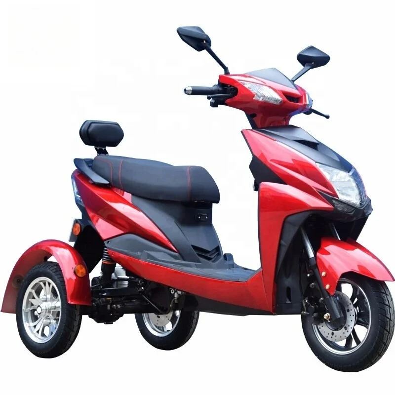 Patinete eléctrico de tres ruedas ElectricTrik, triciclo de carga de 1000W, triciclo electrónico de 72V, triciclos eléctricos abiertos Bady Moto Electrica