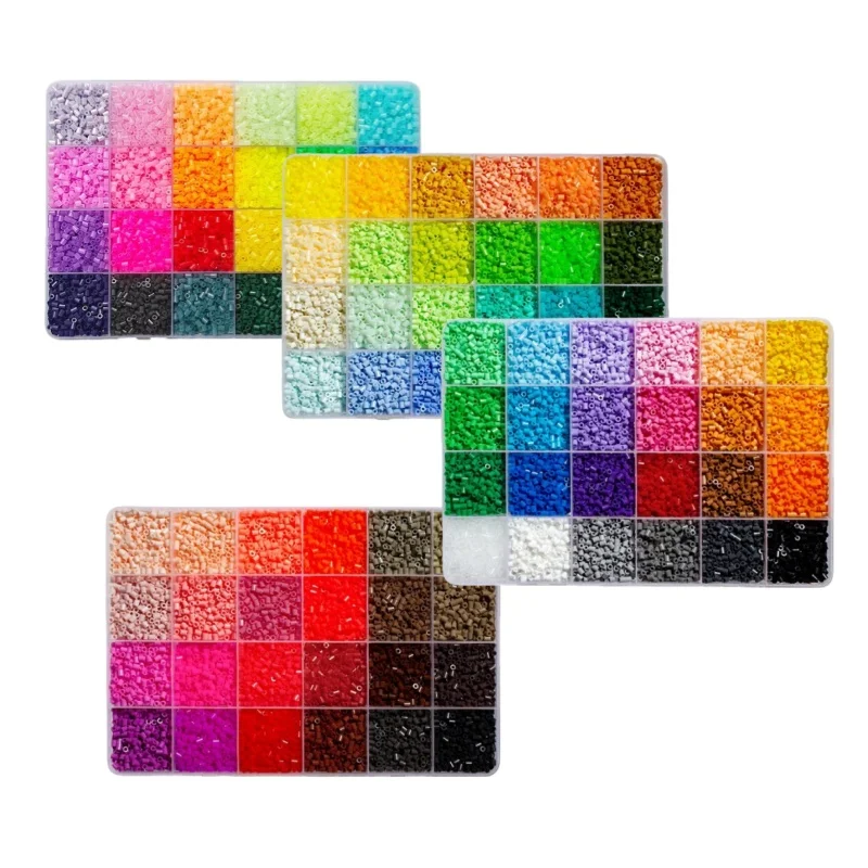 Cuentas Perler de 2.6mm, 8400 Piezas, Cuentas Fusibles Hama para Manualidades, Regalos Hechos a Mano, Decoración del Hogar