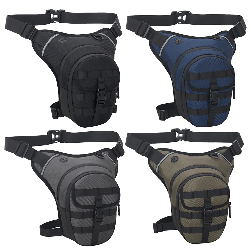 오토바이 드롭 레그 백 오토바이 허벅지 가방 방수 오토바이 라이딩 체스트 백 대용량 통기성 사이클링 라이딩용