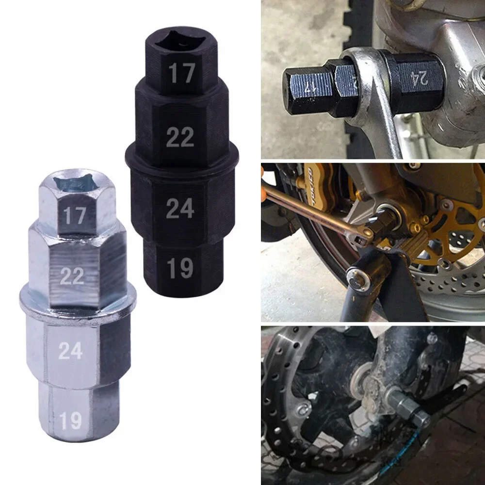 Efficace strumento driver mandrino esagonale per asse ruota anteriore e posteriore moto CB1000RR CBR600RR R600 GSXR1000 R1 R6 R1000 Bici